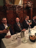 Mitgliederversammlung im Kaiserzimmer des Bremer Ratskellers begleitet von einem Abendessen 5