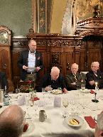 Mitgliederversammlung im Kaiserzimmer des Bremer Ratskellers begleitet von einem Abendessen und einem Vortrag 3