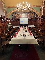 Mitgliederversammlung im Kaiserzimmer des Bremer Ratskellers begleitet von einem Abendessen und einem Vortrag  1